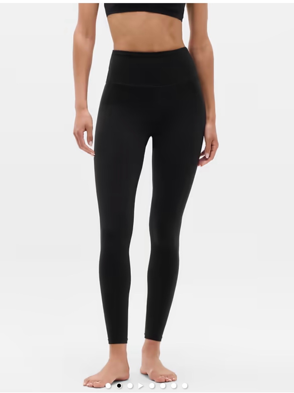 EUC Athleta Ultra High Rise Elation Tight/ Legging—sz Medium—Black